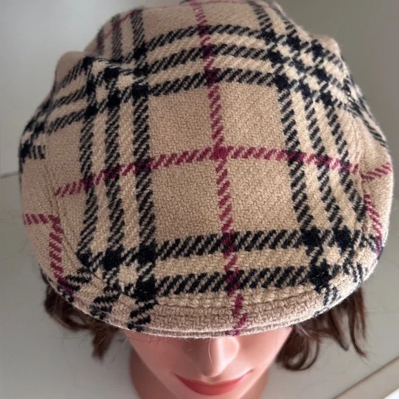 Burberry wool Nova Check cap S - Picture 8 of 12